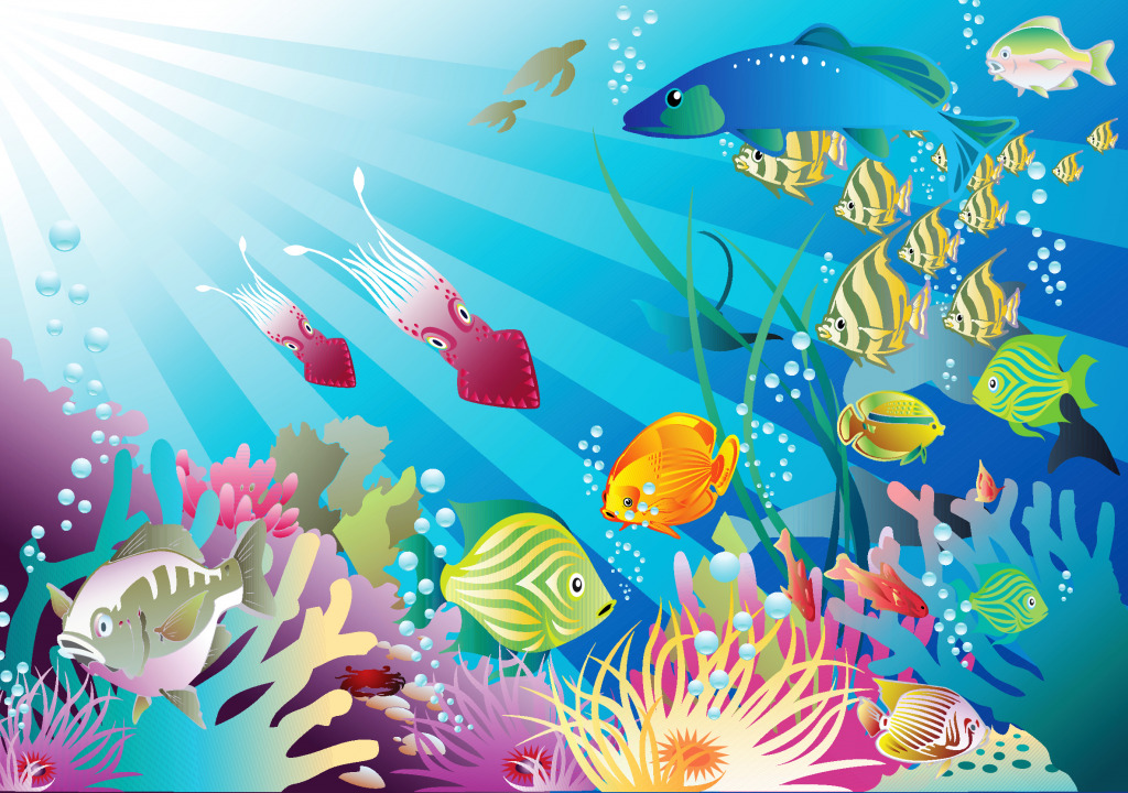 Тропический риф и его обитатели jigsaw puzzle in Подводный мир puzzles on TheJigsawPuzzles.com