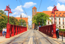 Historic Piaskowy Bridge, Wroclaw, Poland
