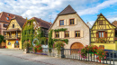 Historical Houses in Bergheim, France