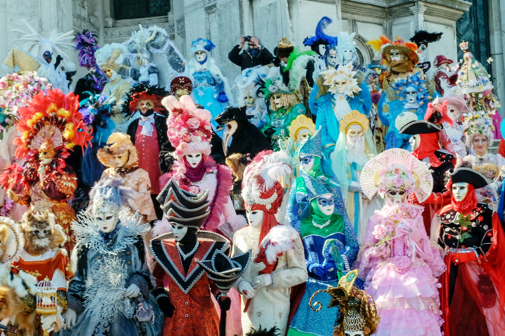 Venice Carnival, Italy jigsaw puzzle in Puzzle of the Day puzzles on TheJigsawPuzzles.com