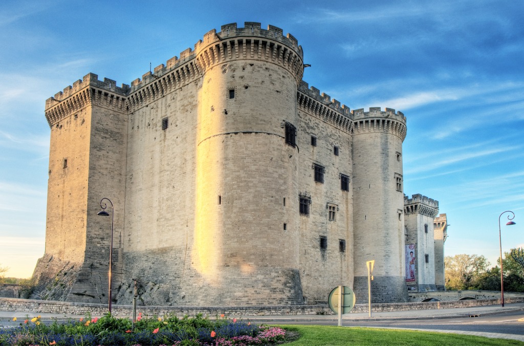 Castle of Tarascon, France jigsaw puzzle in Castles puzzles on TheJigsawPuzzles.com