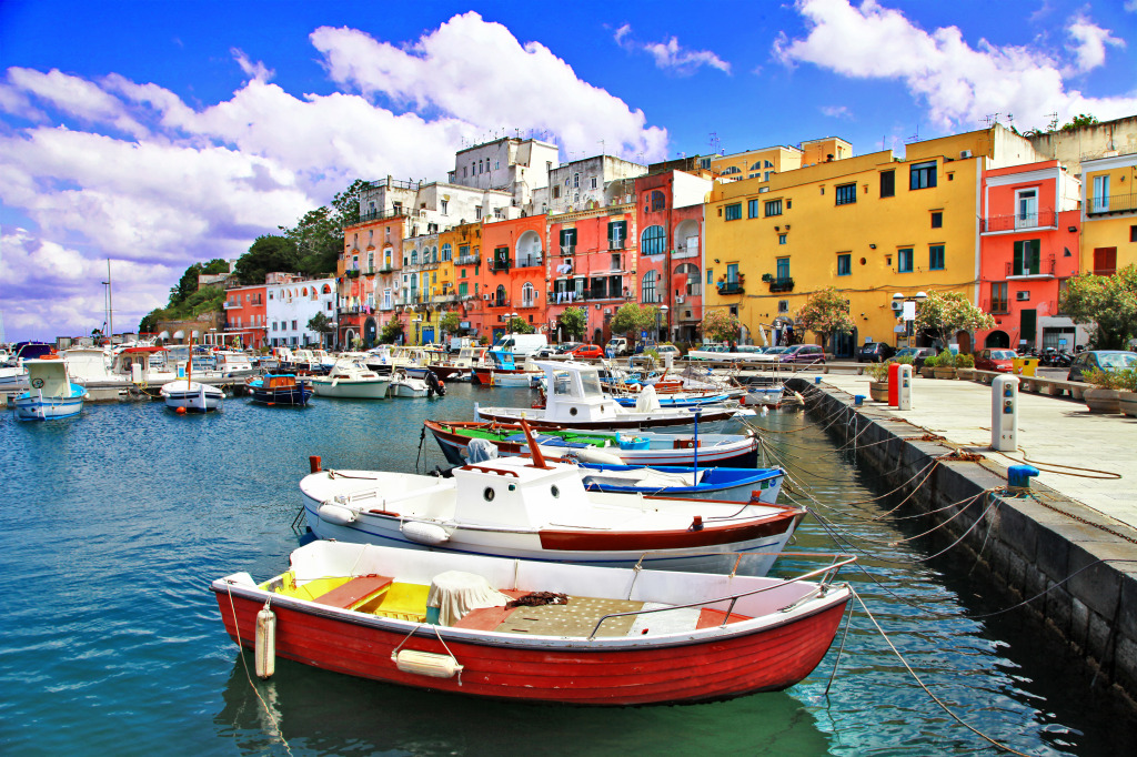 Procida Island, Italy jigsaw puzzle in Magnifiques vues puzzles on TheJigsawPuzzles.com