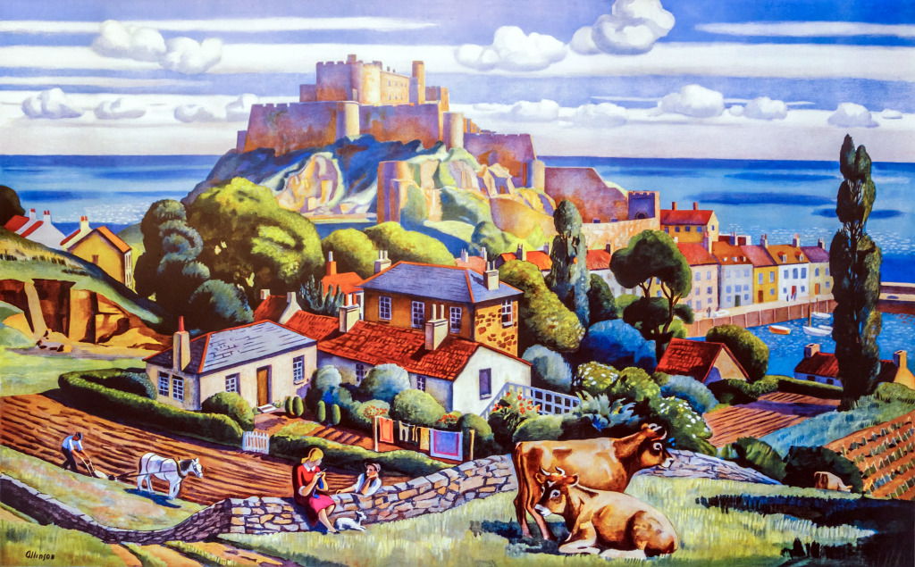 Jersey - The Sunny Channel Island jigsaw puzzle in Piece of Art puzzles on TheJigsawPuzzles.com