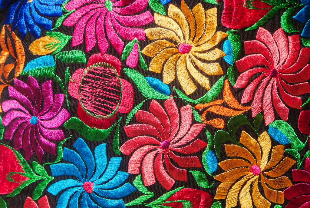 Couverture au crochet mexicain jigsaw puzzle in Bricolage puzzles on TheJigsawPuzzles.com