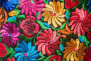 Mexican Embroidered Blanket