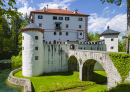Castle Sneznik and Bridge, Slovenia
