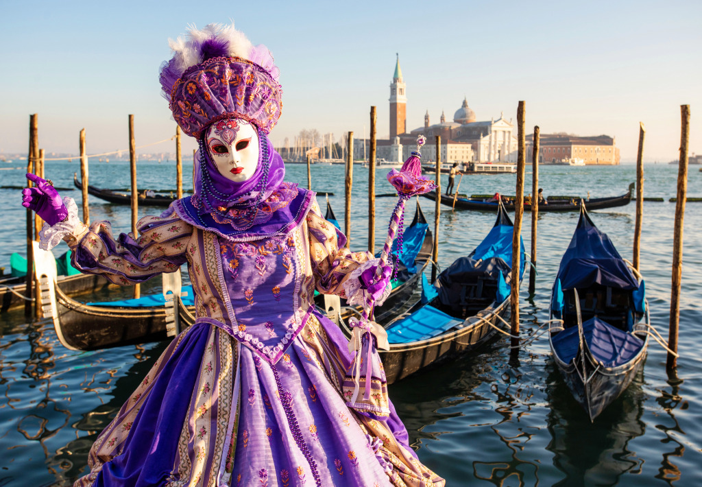 Carnival in Venice jigsaw puzzle in Personnes puzzles on TheJigsawPuzzles.com