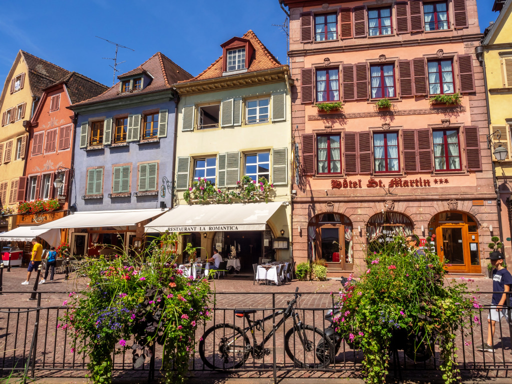 Old Town of Colmar, France jigsaw puzzle in Street View puzzles on TheJigsawPuzzles.com