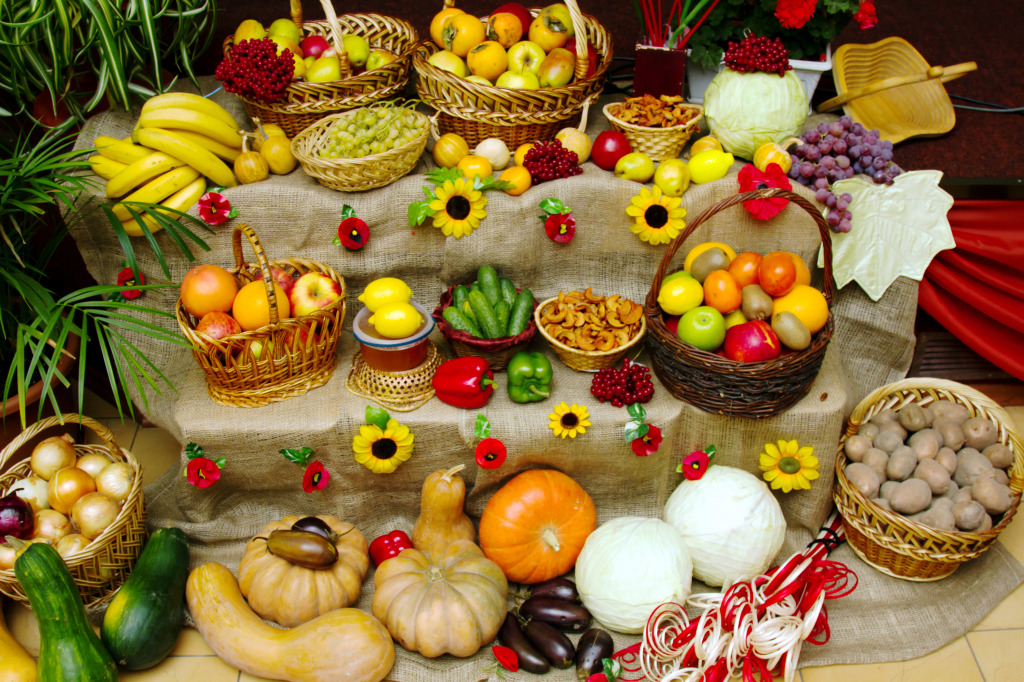 Thanksgiving Still Life jigsaw puzzle in Fruits & Veggies puzzles on TheJigsawPuzzles.com