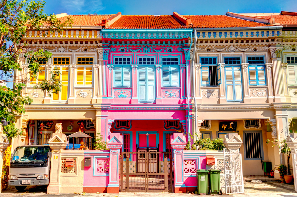 Joo Chiat Road, Singapore City jigsaw puzzle in Street View puzzles on TheJigsawPuzzles.com