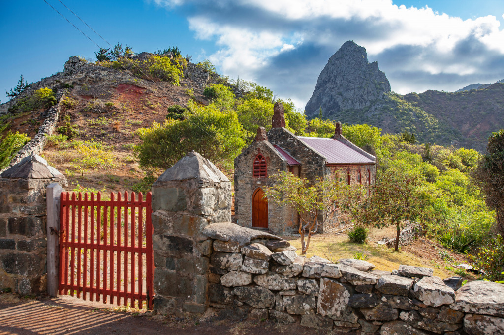Saint Helena Island in the Atlantic Ocean jigsaw puzzle in Great Sightings puzzles on TheJigsawPuzzles.com