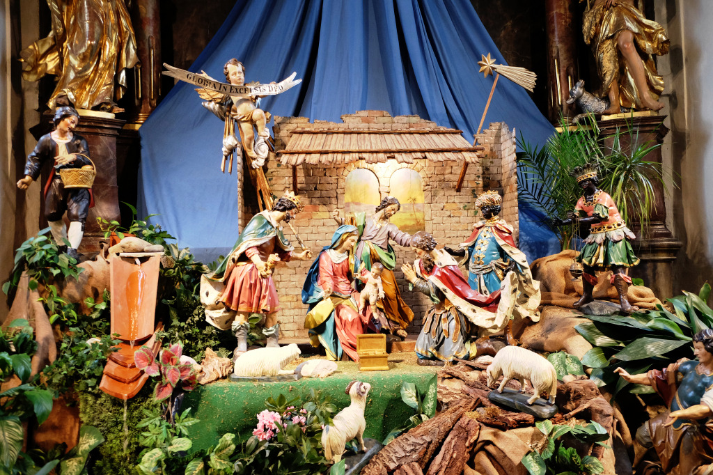 Nativity Scene in Graz, Austria jigsaw puzzle in Christmas & New Year puzzles on TheJigsawPuzzles.com