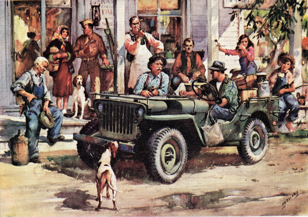 Jeep Willys 1945 jigsaw puzzle in Carros & Motos puzzles on TheJigsawPuzzles.com