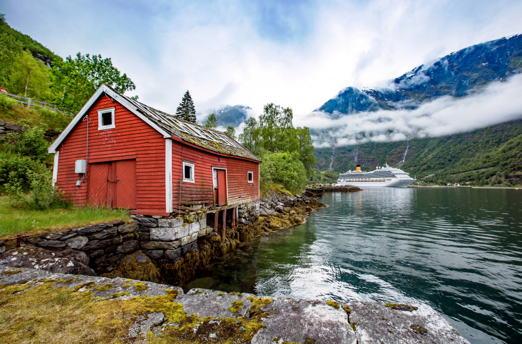 Norway Landscape jigsaw puzzle in Great Sightings puzzles on TheJigsawPuzzles.com