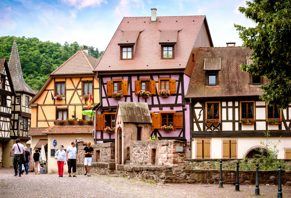 Kaysersberg Village, France jigsaw puzzle in Paysages urbains puzzles on TheJigsawPuzzles.com