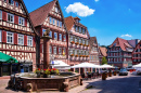 Town Square of Calw, Germany
