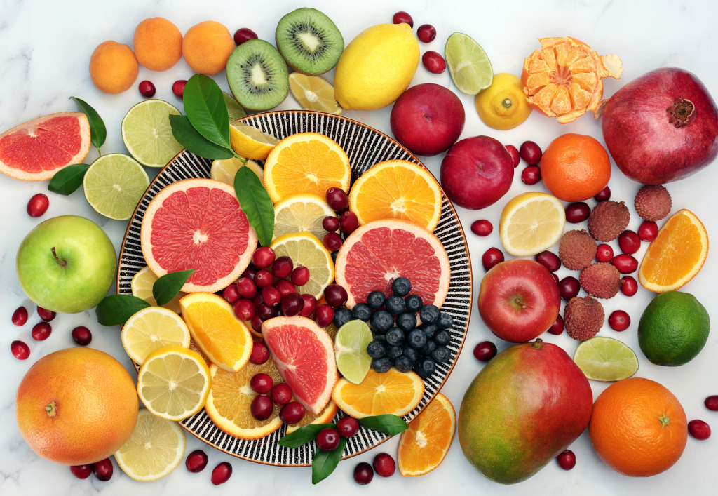 Fresh Fruit Collection jigsaw puzzle in Fruits & Légumes puzzles on TheJigsawPuzzles.com