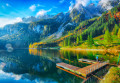 Gosausee Mountain Lake, Austrian Alps