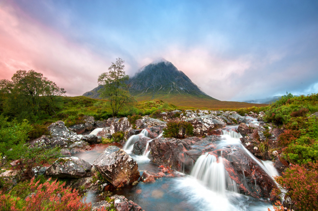 Buachaille Etive Mor, Scottish Highlands jigsaw puzzle in Waterfalls puzzles on TheJigsawPuzzles.com