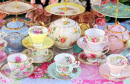 Vintage Teapots and Teacups