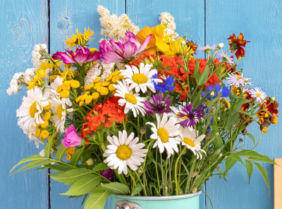 Bouquet of Bright Flowers jigsaw puzzle in Flowers puzzles on ...