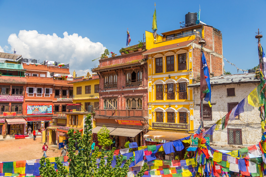 Kathmandu, Nepal jigsaw puzzle in Straßenansicht puzzles on TheJigsawPuzzles.com