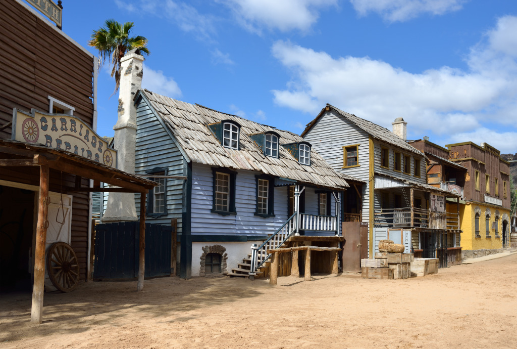 Wild West Town à Sioux City, Grande Canarie jigsaw puzzle in Paysages urbains puzzles on TheJigsawPuzzles.com