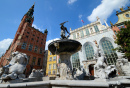 Neptune's Fountain, Gdansk, Poland