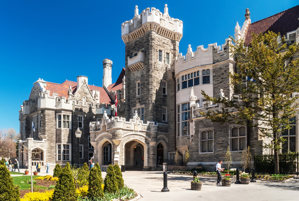Casa Loma, Toronto, Canada jigsaw puzzle in Châteaux puzzles on TheJigsawPuzzles.com