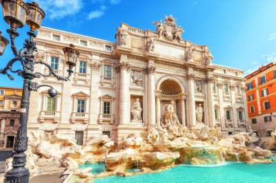 Trevi Fountain, Rome, Italy jigsaw puzzle in Waterfalls puzzles on ...