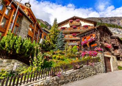 Zermatt Alpine Village, Switzerland