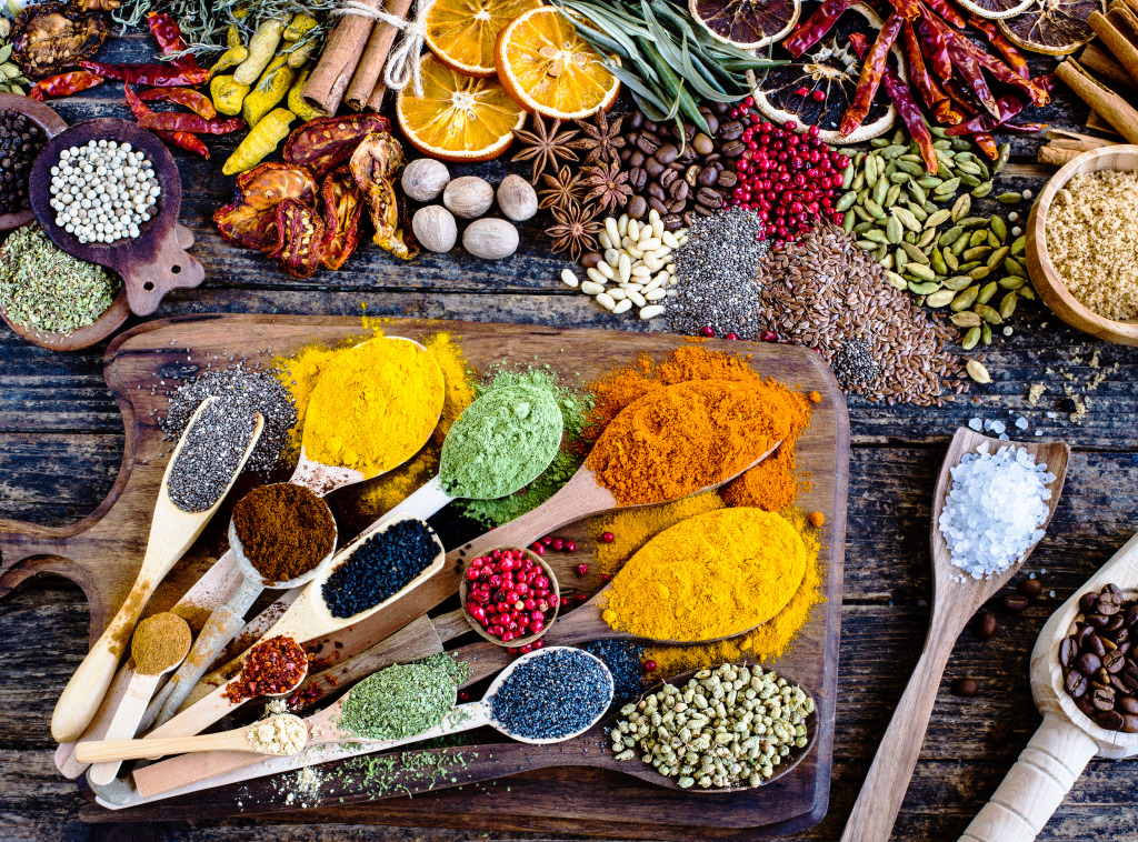 Puzzle Spices And Herbs, 1 500 Pieces