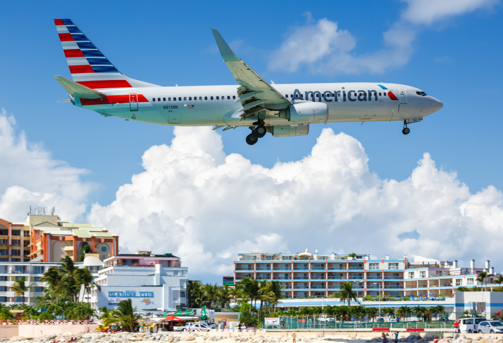 Sint Maarten, Netherlands Antilles jigsaw puzzle in Aviation puzzles on TheJigsawPuzzles.com