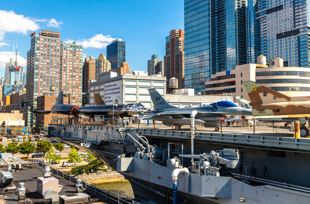 USS Intrepid Sea, Air & Space Museum jigsaw puzzle in Aviation puzzles on TheJigsawPuzzles.com