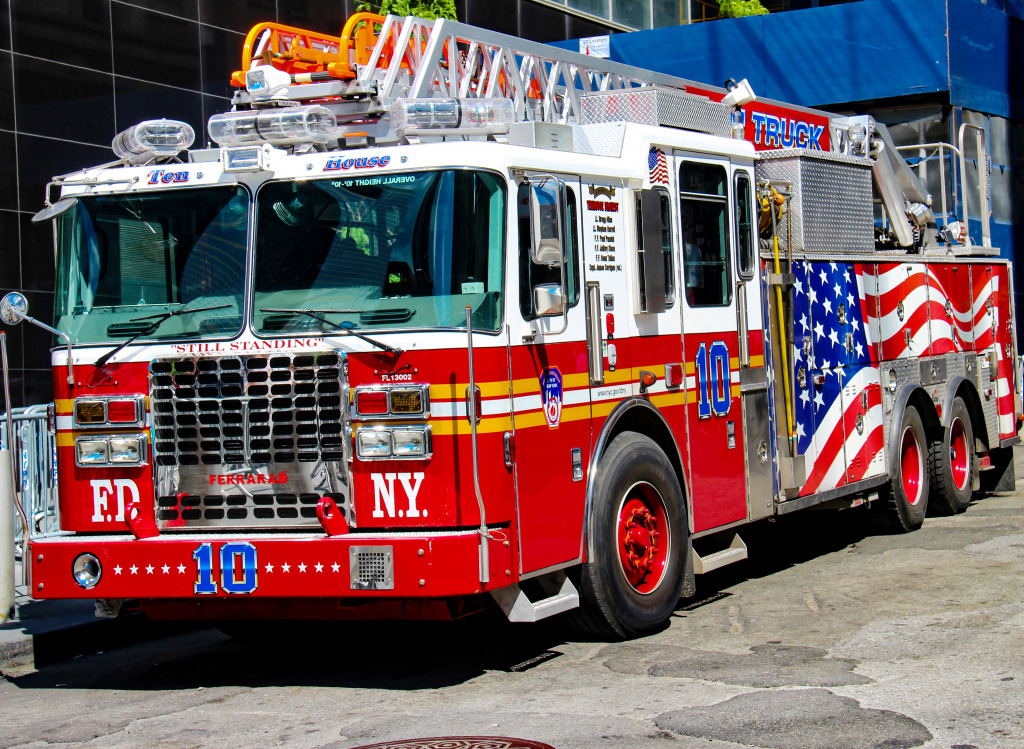 New York City Fire Department jigsaw puzzle in Puzzle of the Day puzzles on TheJigsawPuzzles.com