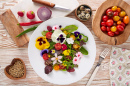 Edible Flower Salad