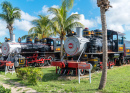 Old Steam Locomotives, Caibarien, Cuba