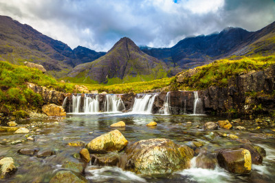 Fairy Pools, Scotland jigsaw puzzle in Waterfalls puzzles on ...