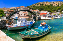 Fishing Village Lagkada, Chios Island, Greece