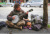 Street Musician in Vancouver, Canada