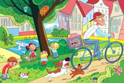 In the City Park jigsaw puzzle in Kids Puzzles puzzles on ...