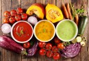 Assortment of Vegetable Soups