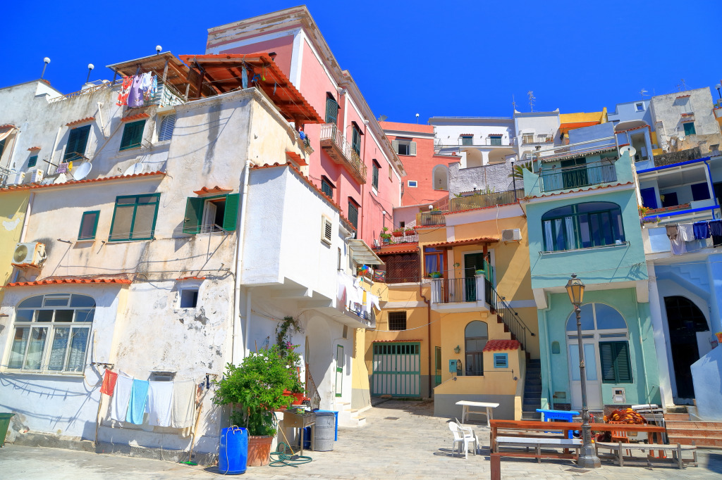 Island of Procida, Southern Italy jigsaw puzzle in Street View puzzles on TheJigsawPuzzles.com
