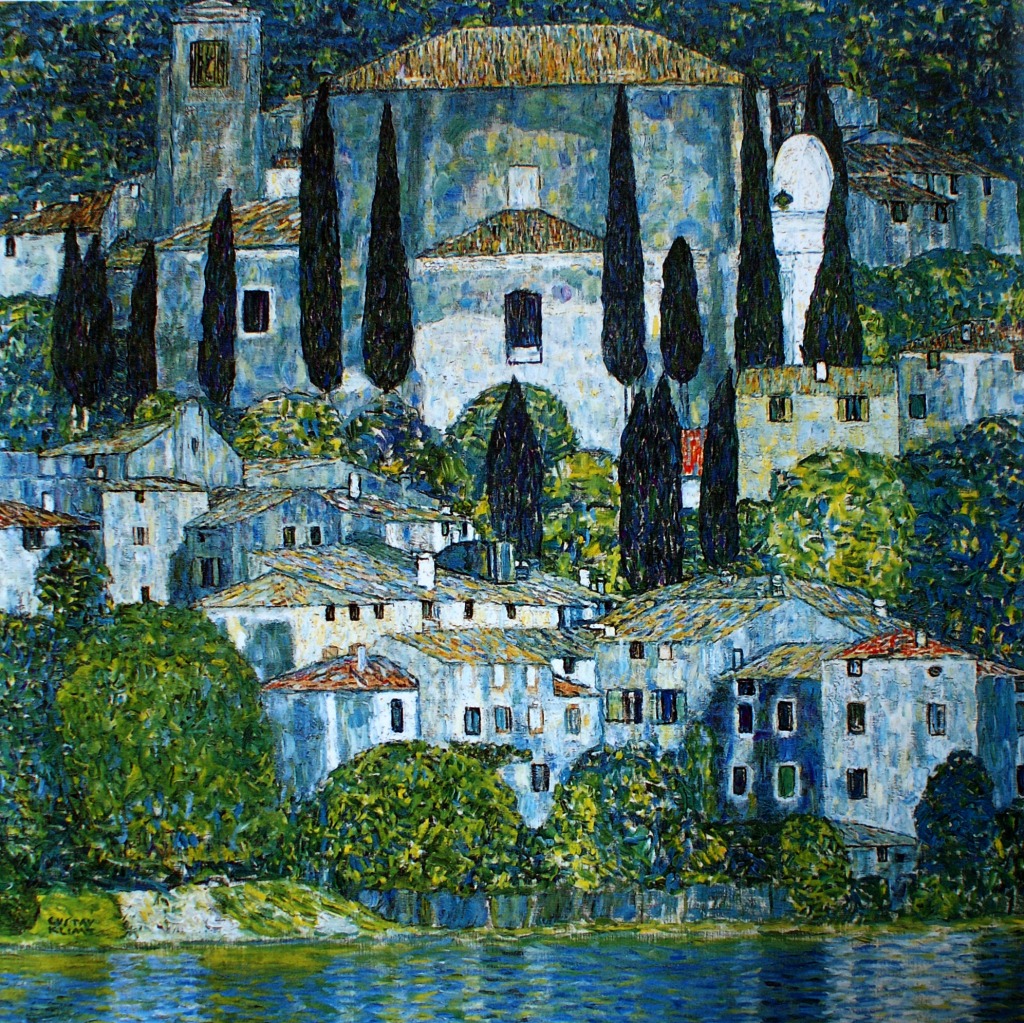 Gustav Klimt jigsaw puzzle in Chefs d'oeuvres puzzles on TheJigsawPuzzles.com