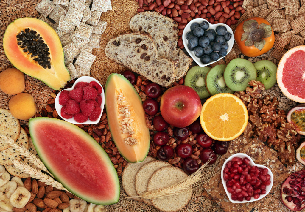 Aliments sains jigsaw puzzle in Fruits & Légumes puzzles on TheJigsawPuzzles.com