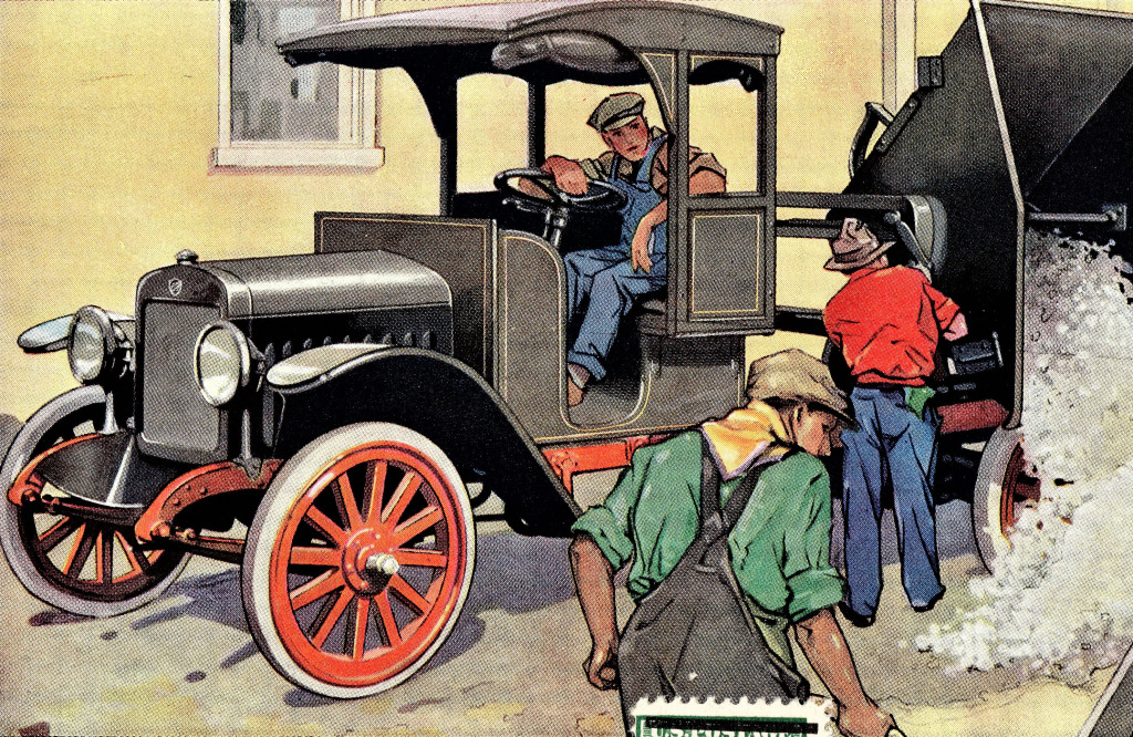 1918 Maxwell Dump Truck jigsaw puzzle in Cars & Bikes puzzles on TheJigsawPuzzles.com