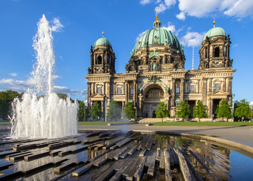 Berliner Dom, Berlin, Germany jigsaw puzzle in Waterfalls puzzles on TheJigsawPuzzles.com
