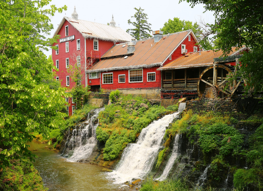 Clifton Mill, Antioch OH jigsaw puzzle in Waterfalls puzzles on TheJigsawPuzzles.com