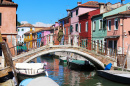 Santi Bridge, Burano, Venice