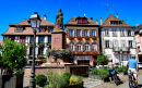 Half-timbered Houses in Ribeauville, France